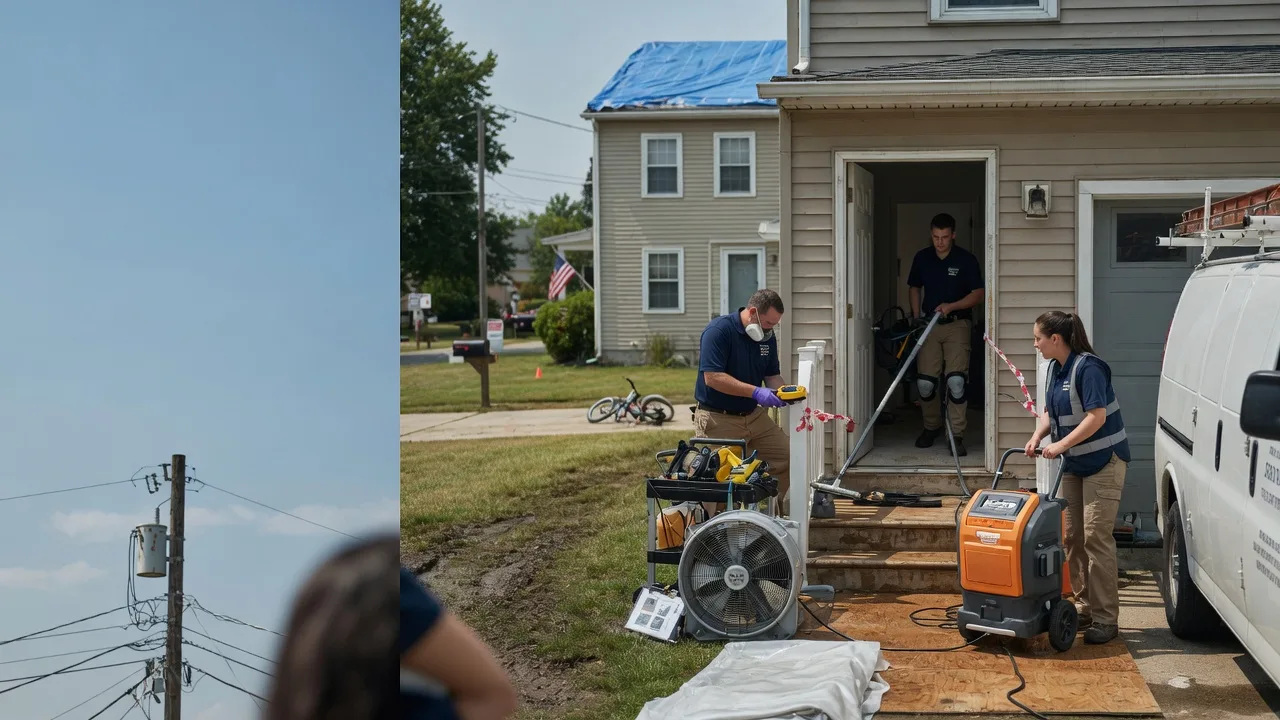 Water Damage Repair in Saint Marys, OH near me